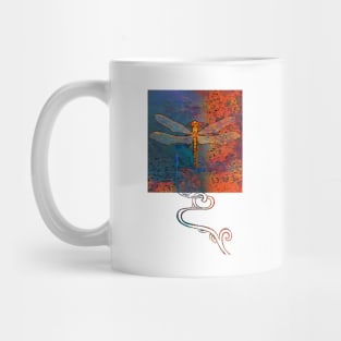 Flaming Dragonfly Mug